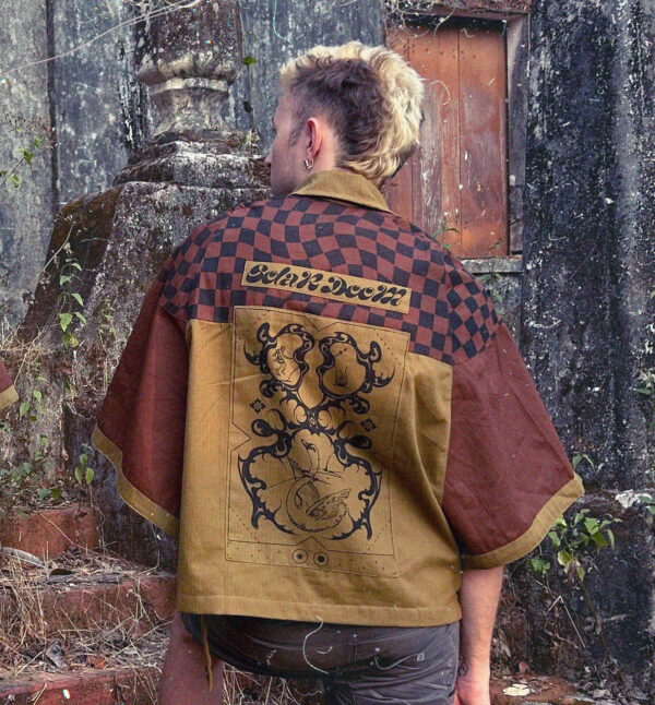 Solar Doom Kimono Jacket (Free size)